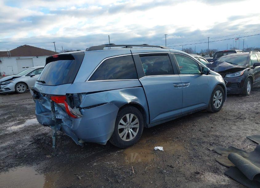 Photo 4 of 2014 Honda Odyssey EX-L (VIN 5FNRL5H62EB052954)