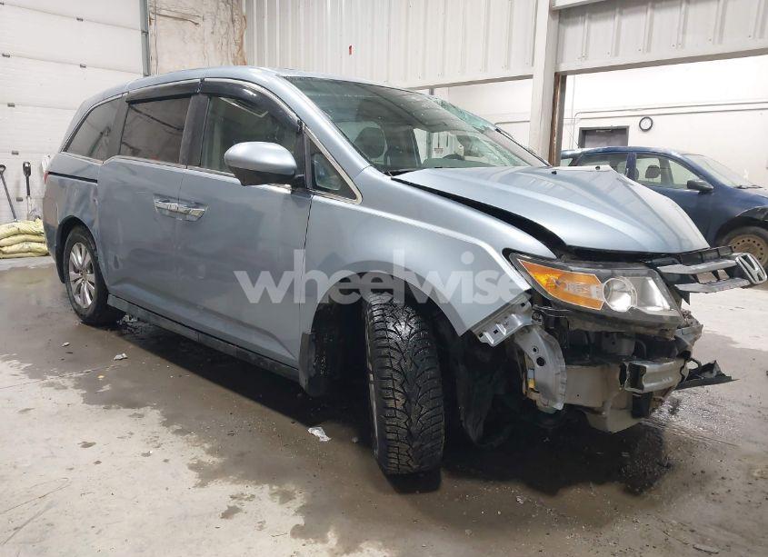 2014 Honda Odyssey EX-L (VIN 5FNRL5H62EB072380) main photo