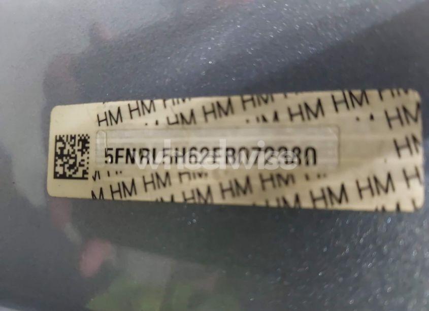 Photo 9 of 2014 Honda Odyssey EX-L (VIN 5FNRL5H62EB072380)