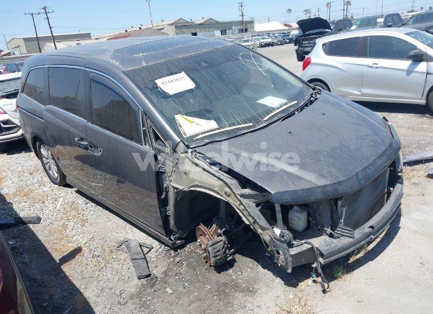2014 Honda Odyssey EX-L (VIN 5FNRL5H62EB084528) main photo