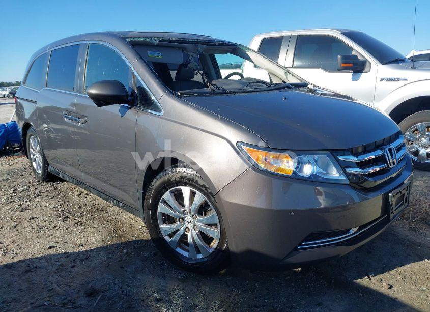 2014 Honda Odyssey EX-L (VIN 5FNRL5H62EB092418) main photo