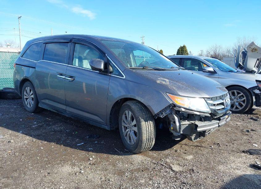 2014 Honda Odyssey EX-L (VIN 5FNRL5H62EB101831) main photo