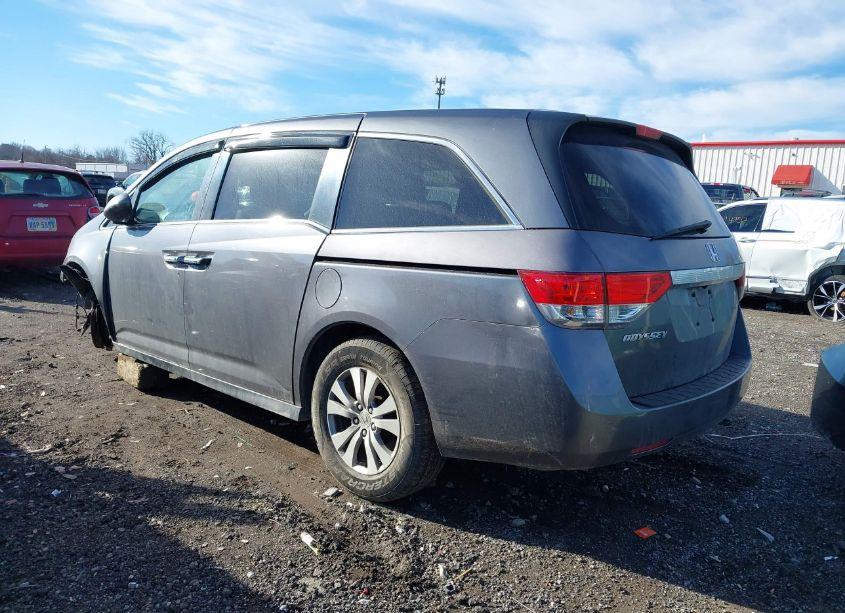 Photo 3 of 2014 Honda Odyssey EX-L (VIN 5FNRL5H62EB101831)