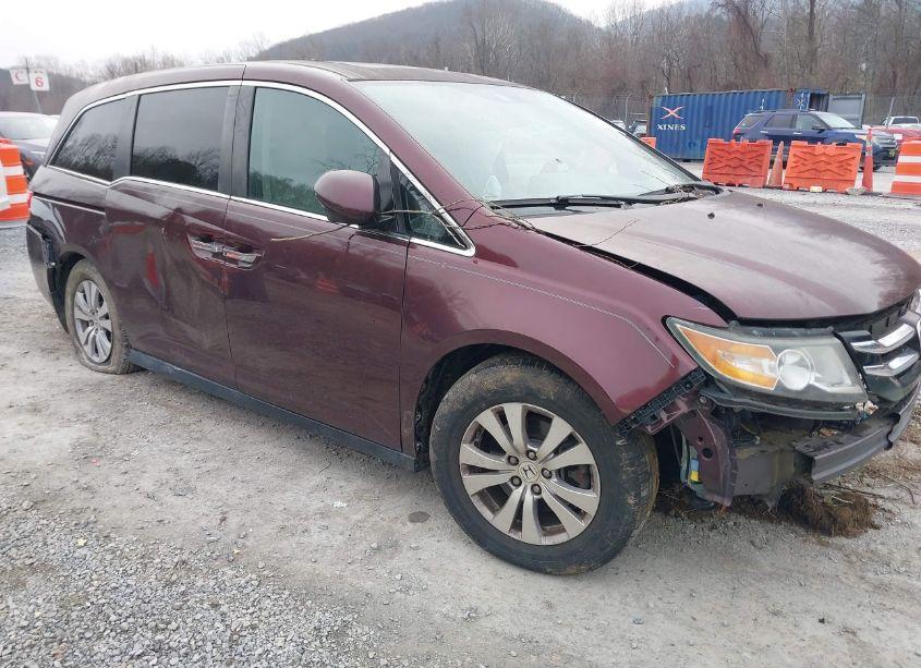 2014 Honda Odyssey EX-L (VIN 5FNRL5H62EB118614) main photo