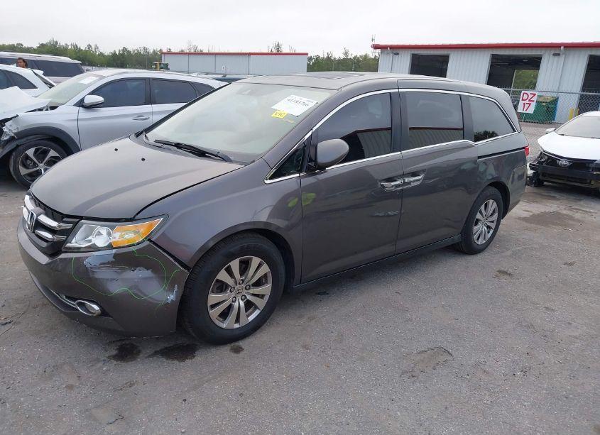 Photo 2 of 2014 Honda Odyssey EX-L (VIN 5FNRL5H62EB133467)