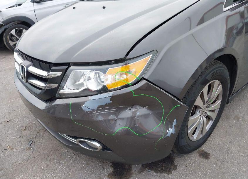 Photo 6 of 2014 Honda Odyssey EX-L (VIN 5FNRL5H62EB133467)
