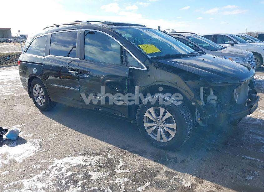2015 Honda Odyssey EX-L (VIN 5FNRL5H62FB003643) main photo