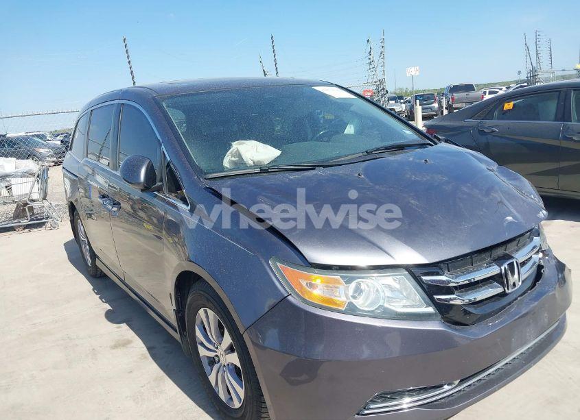 2016 Honda Odyssey EX-L (VIN 5FNRL5H62GB002056) main photo