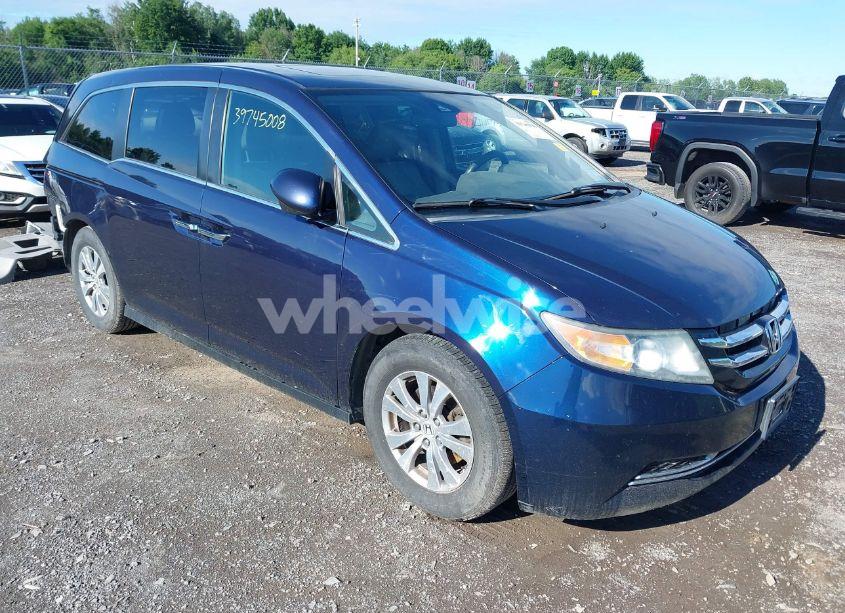 2016 Honda Odyssey EX-L (VIN 5FNRL5H62GB068459) main photo