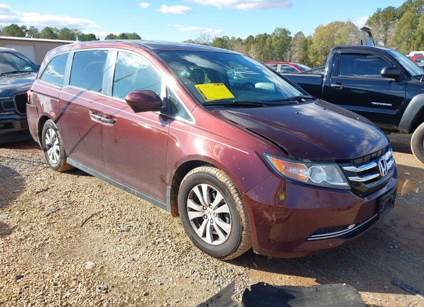 2016 Honda Odyssey EX-L (VIN 5FNRL5H62GB072401) main photo