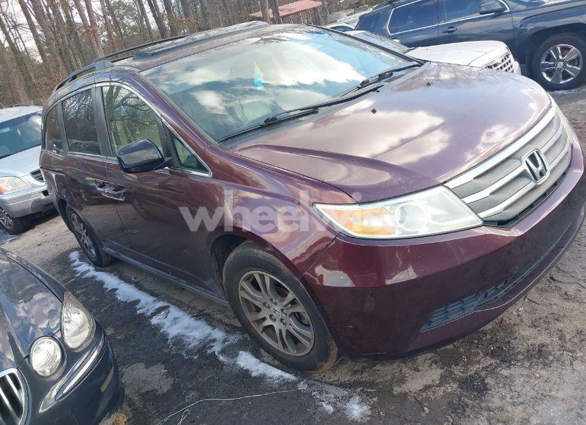 2012 Honda Odyssey EX-L (VIN 5FNRL5H63CB077875) main photo