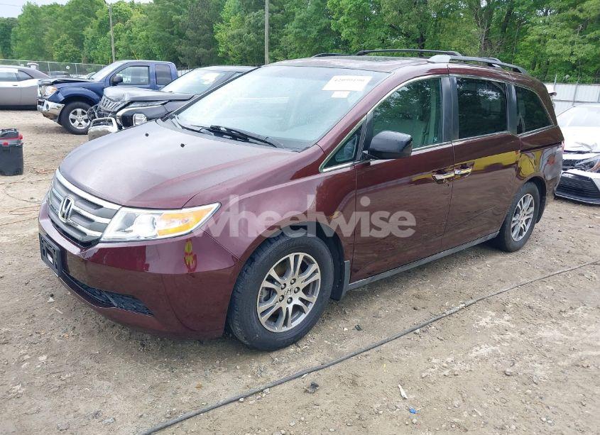 Photo 2 of 2012 Honda Odyssey EX-L (VIN 5FNRL5H63CB083014)