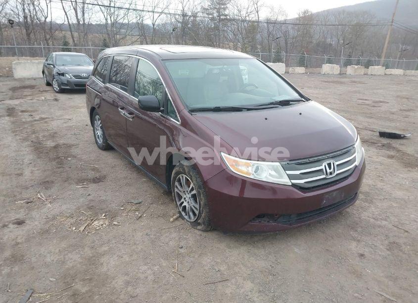 2013 Honda Odyssey EX-L (VIN 5FNRL5H63DB092250) main photo