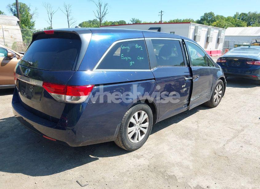 Photo 4 of 2014 Honda Odyssey EX-L (VIN 5FNRL5H63EB008915)