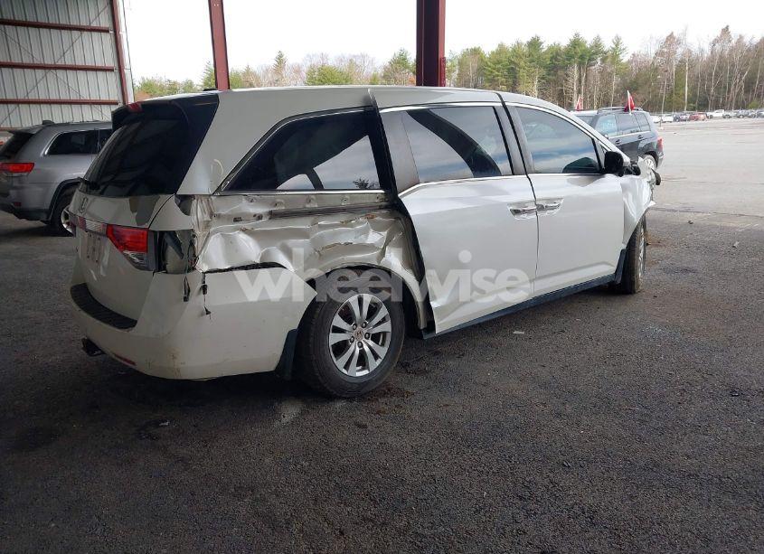 Photo 4 of 2014 Honda Odyssey EX-L (VIN 5FNRL5H63EB056317)