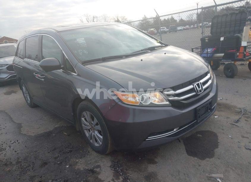 2014 Honda Odyssey EX-L (VIN 5FNRL5H63EB086577) main photo