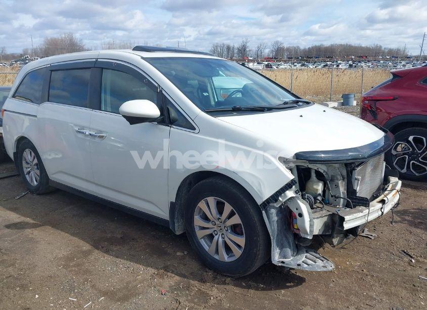 2014 Honda Odyssey EX-L (VIN 5FNRL5H63EB136541) main photo