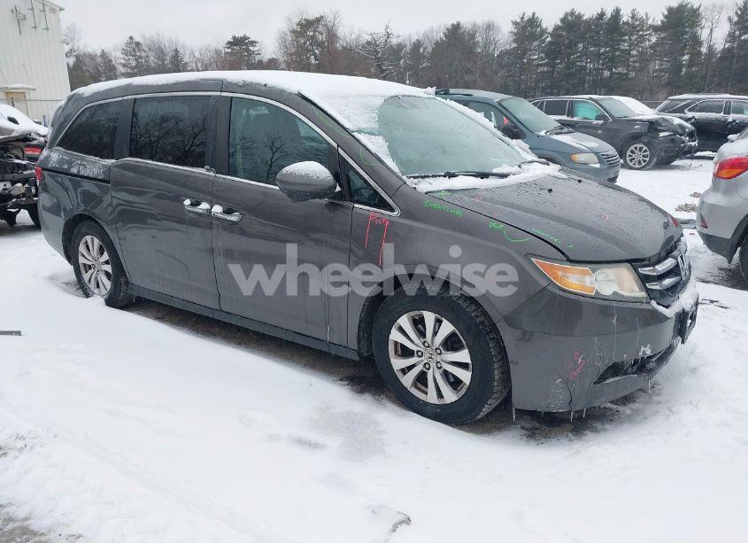 2014 Honda Odyssey EX-L (VIN 5FNRL5H63EB136670) main photo
