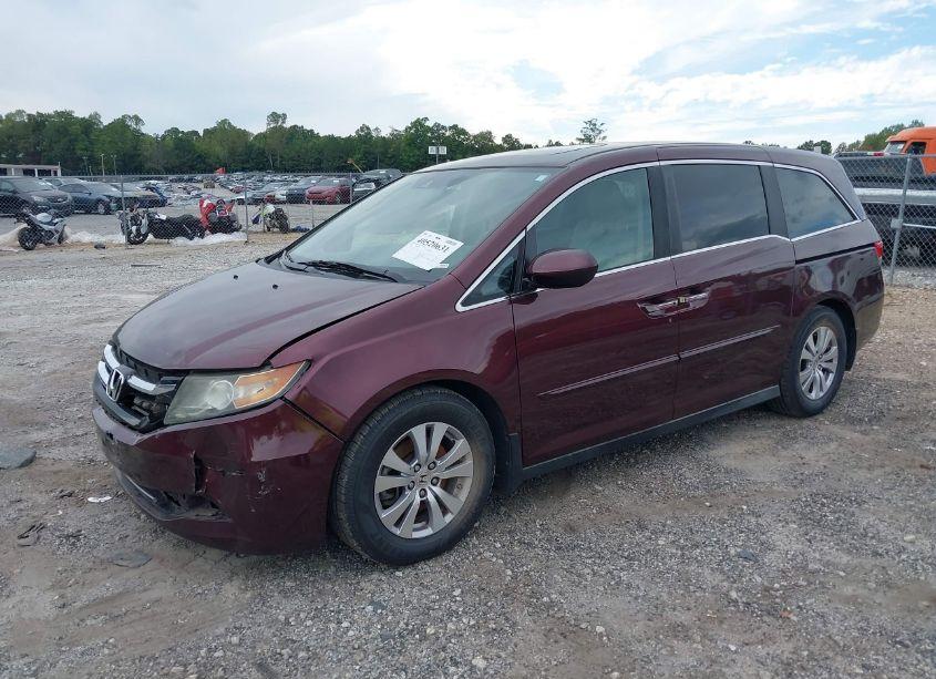 Photo 2 of 2015 Honda Odyssey EX-L (VIN 5FNRL5H63FB007717)