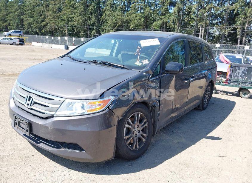 Photo 2 of 2012 Honda Odyssey EX-L (VIN 5FNRL5H64CB127523)
