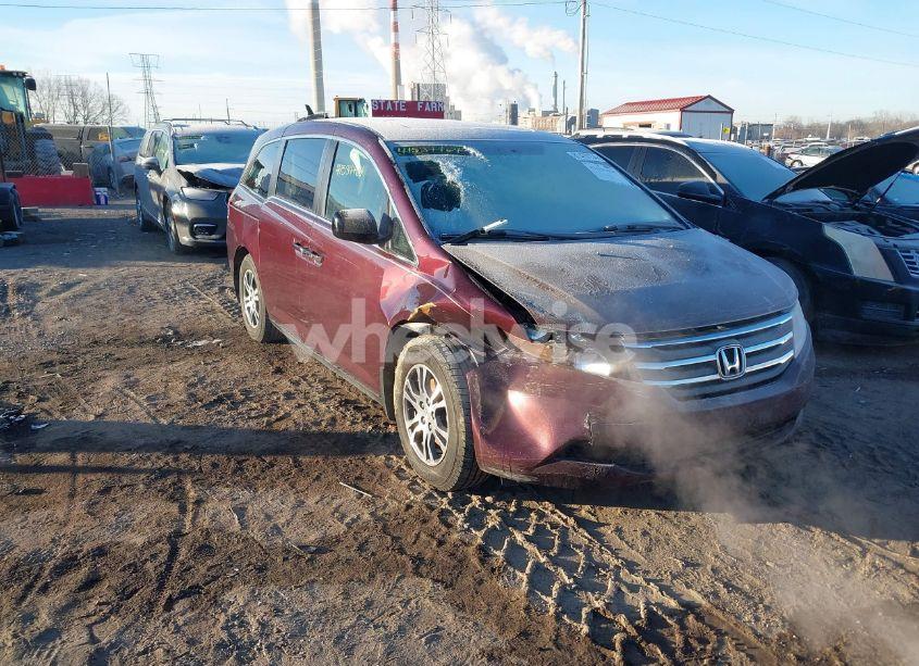 2013 Honda Odyssey EX-L (VIN 5FNRL5H64DB054056) main photo