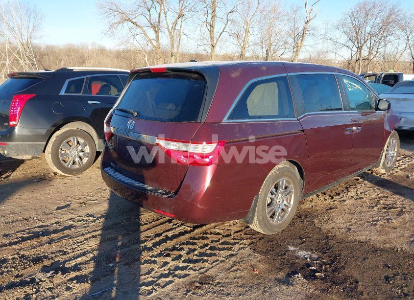 Photo 4 of 2013 Honda Odyssey EX-L (VIN 5FNRL5H64DB054056)