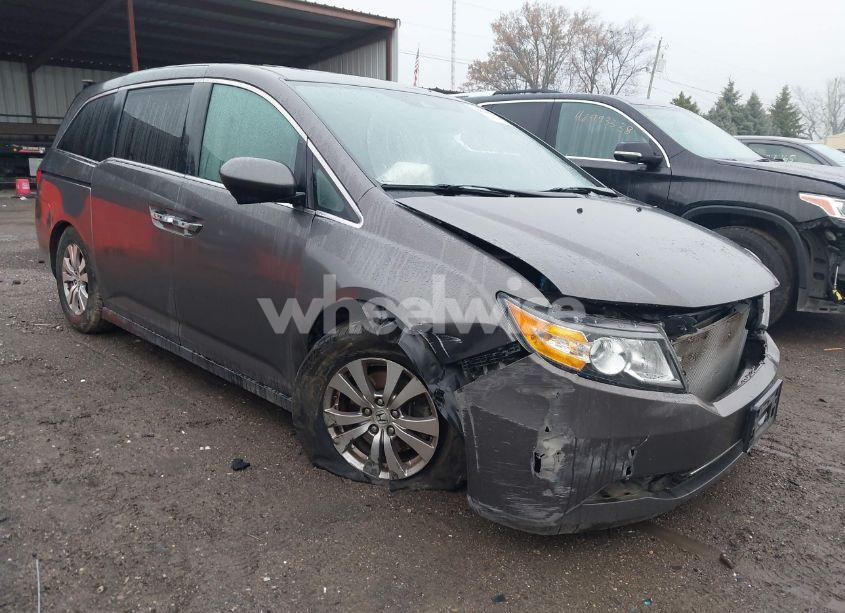 2014 Honda Odyssey EX-L (VIN 5FNRL5H64EB017252) main photo