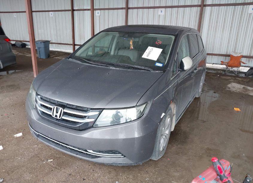 Photo 2 of 2014 Honda Odyssey EX-L (VIN 5FNRL5H64EB022855)