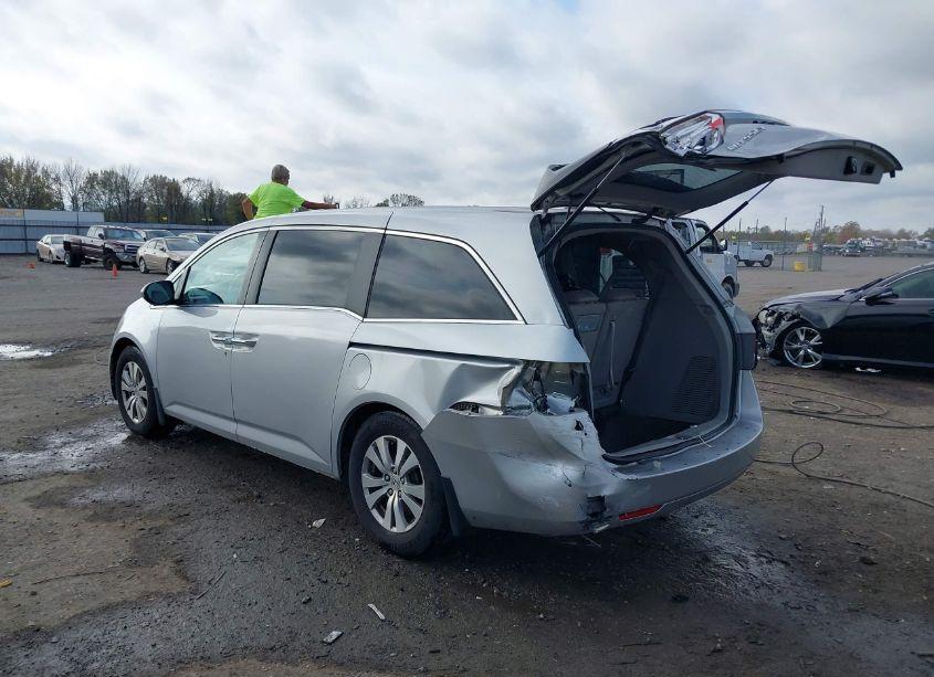 Photo 3 of 2014 Honda Odyssey EX-L (VIN 5FNRL5H64EB038215)