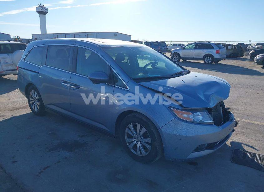 2014 Honda Odyssey EX-L (VIN 5FNRL5H64EB051627) main photo