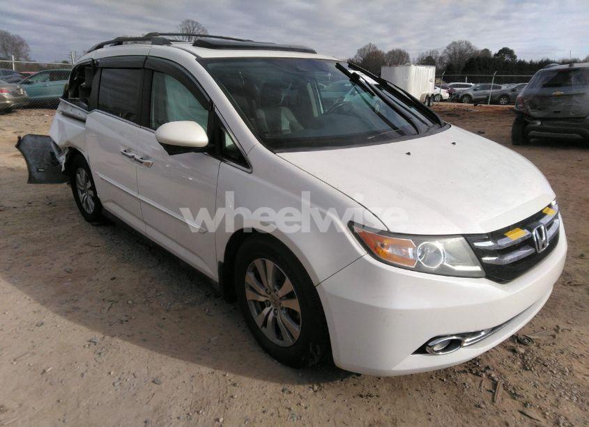 2014 Honda Odyssey EX-L (VIN 5FNRL5H64EB098446) main photo