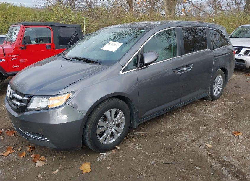 Photo 2 of 2014 Honda Odyssey EX-L (VIN 5FNRL5H64EB126536)