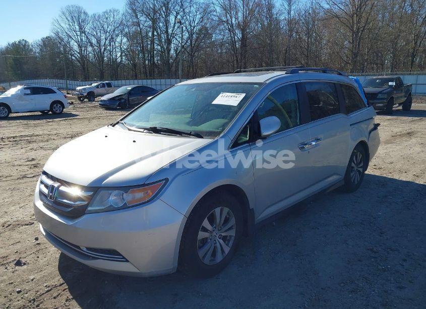 Photo 2 of 2014 Honda Odyssey EX-L (VIN 5FNRL5H64EB133552)