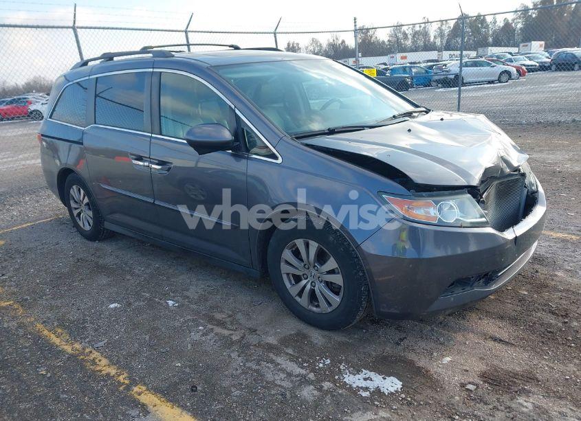 2015 Honda Odyssey EX-L (VIN 5FNRL5H64FB129499) main photo