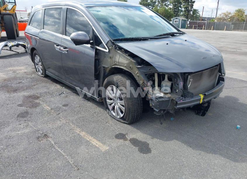 2016 Honda Odyssey EX-L (VIN 5FNRL5H64GB114650) main photo