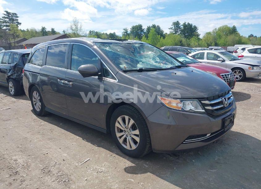 2016 Honda Odyssey EX-L (VIN 5FNRL5H64GB169809) main photo