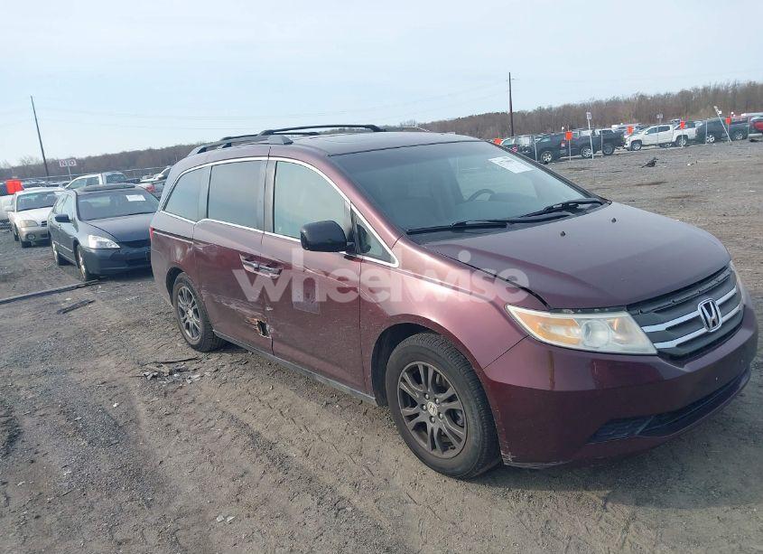 2011 Honda Odyssey EX-L (VIN 5FNRL5H65BB040194) main photo