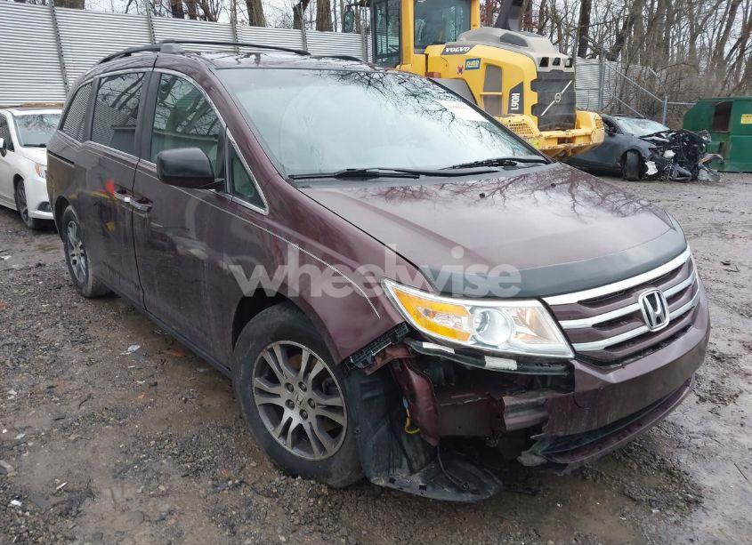 2012 Honda Odyssey EX-L (VIN 5FNRL5H65CB054212) main photo