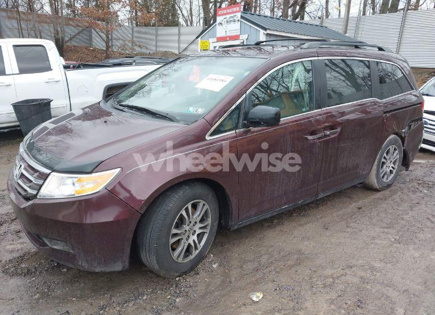 Photo 2 of 2012 Honda Odyssey EX-L (VIN 5FNRL5H65CB054212)