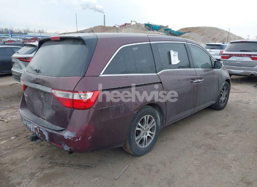Photo 4 of 2012 Honda Odyssey EX-L (VIN 5FNRL5H65CB130284)