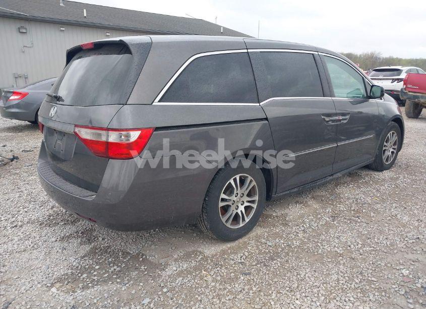 Photo 4 of 2012 Honda Odyssey EX-L (VIN 5FNRL5H65CB146792)