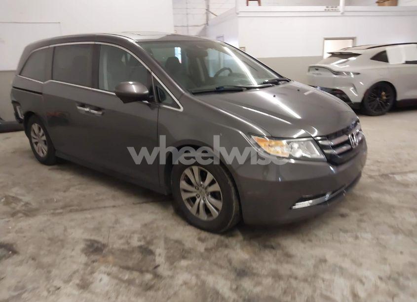 2014 Honda Odyssey EX-L (VIN 5FNRL5H65EB022878) main photo