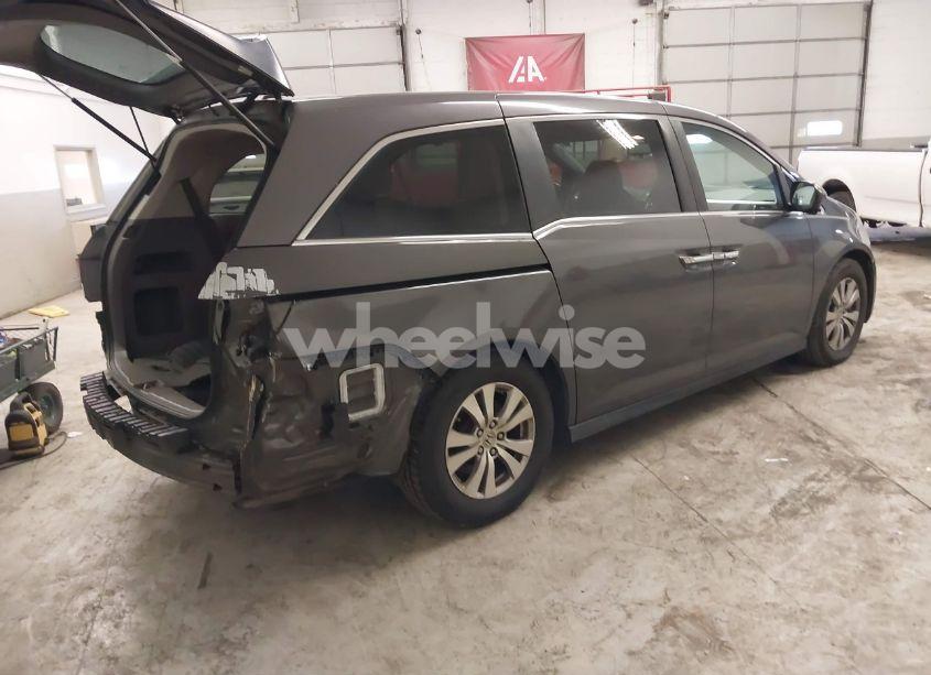 Photo 4 of 2014 Honda Odyssey EX-L (VIN 5FNRL5H65EB022878)