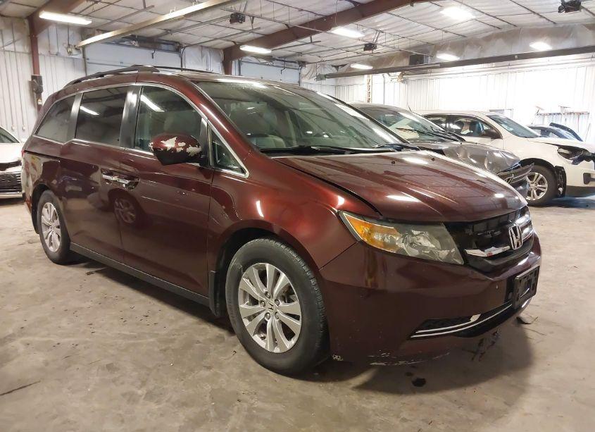 2014 Honda Odyssey EX-L (VIN 5FNRL5H65EB023528) main photo