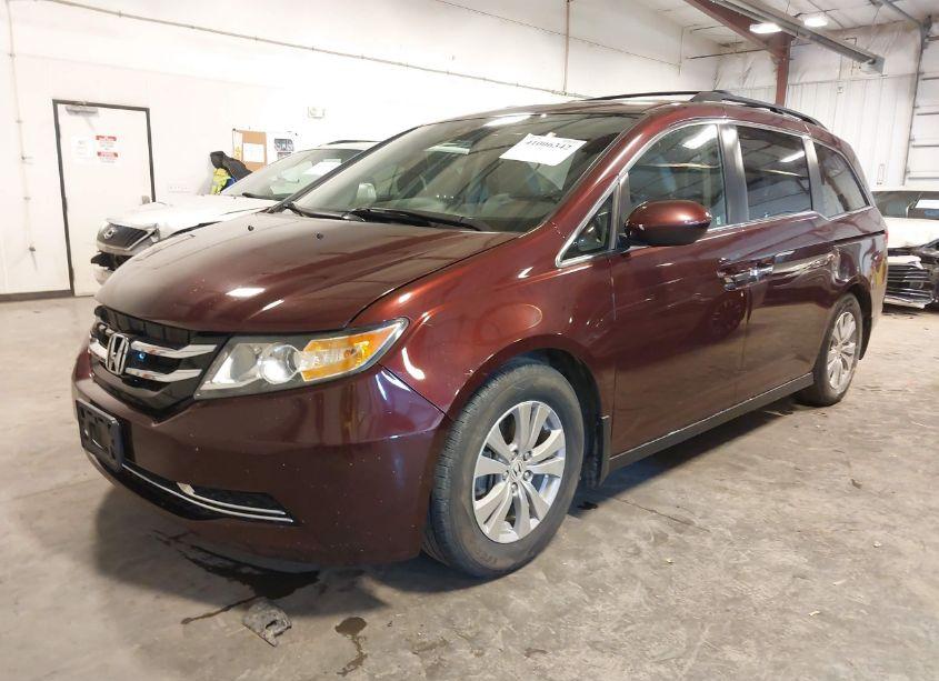 Photo 2 of 2014 Honda Odyssey EX-L (VIN 5FNRL5H65EB023528)