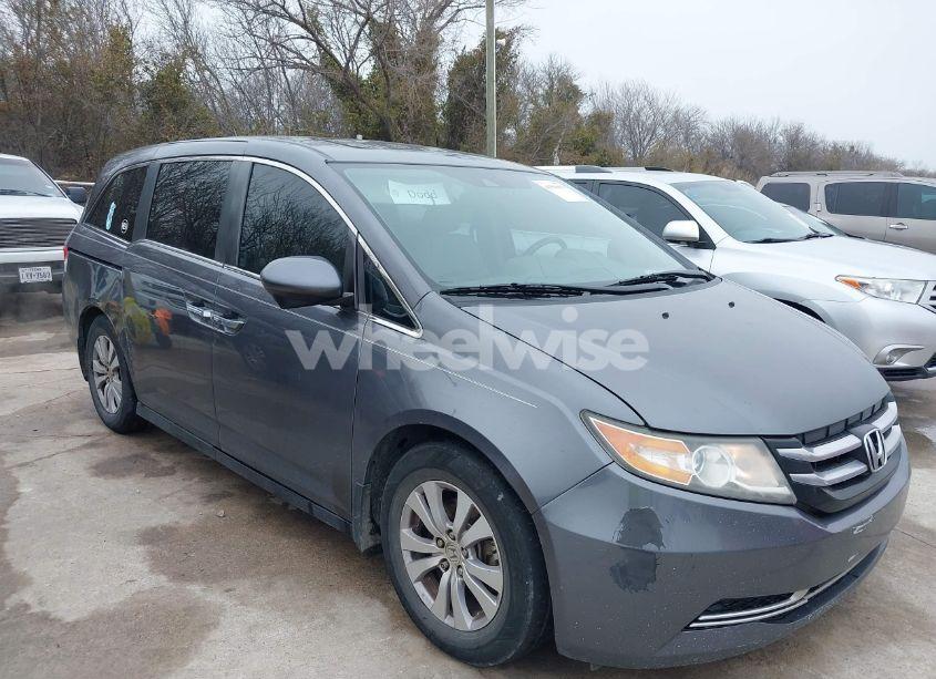 2014 Honda Odyssey EX-L (VIN 5FNRL5H65EB039017) main photo