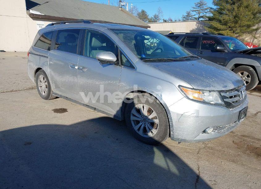 2014 Honda Odyssey EX-L (VIN 5FNRL5H65EB043813) main photo