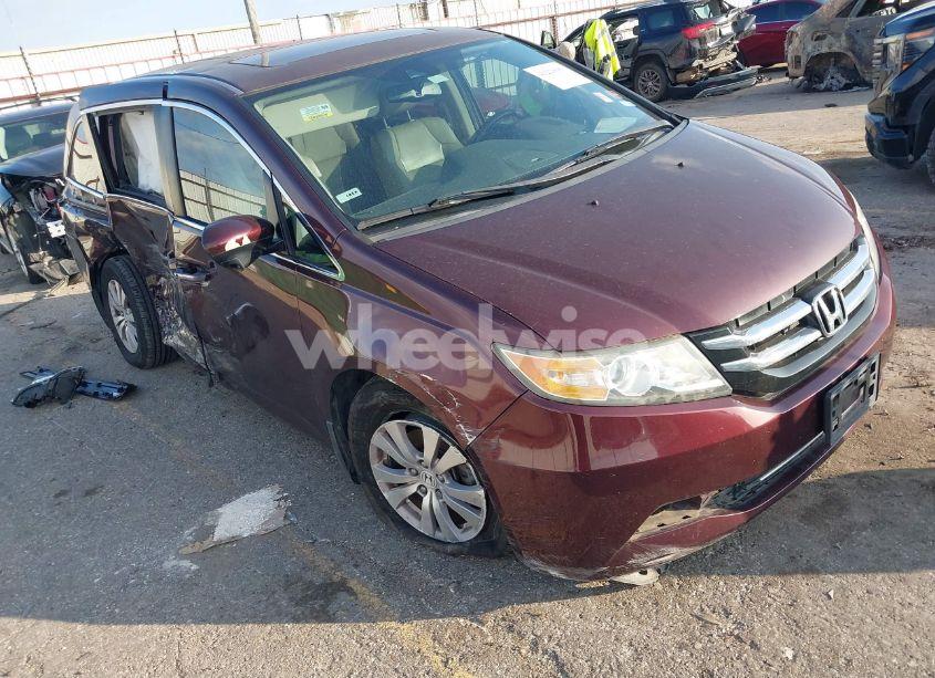 2014 Honda Odyssey EX-L (VIN 5FNRL5H65EB049983) main photo