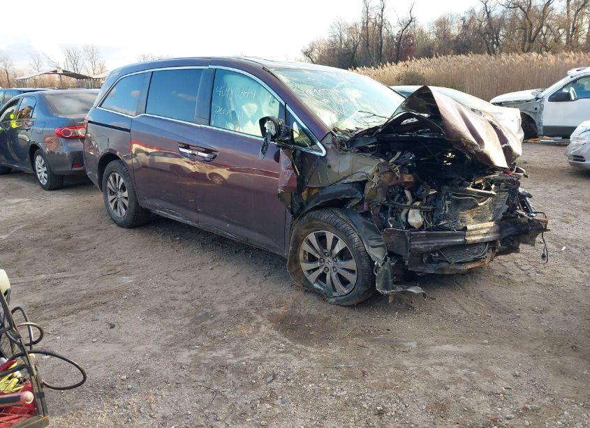 2014 Honda Odyssey EX-L (VIN 5FNRL5H65EB059851) main photo