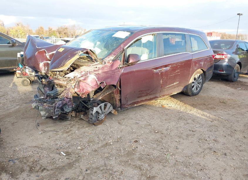 Photo 2 of 2014 Honda Odyssey EX-L (VIN 5FNRL5H65EB059851)